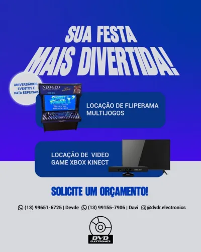 Alguel de Jogos para Festas
