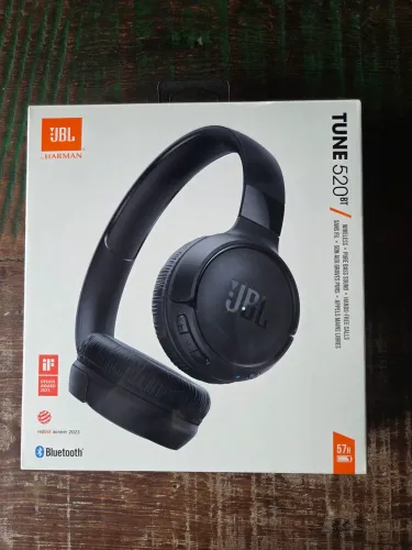 fone de ouvido jbl tune 520bt preto