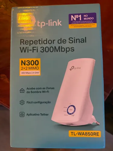 Repetidor Expansor De Sinal Wi-fi Tp-link Wa850re 300mbps