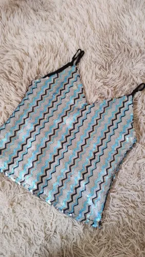 Blusa de paetes Pool