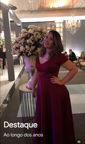 Vestido de festa Marshala