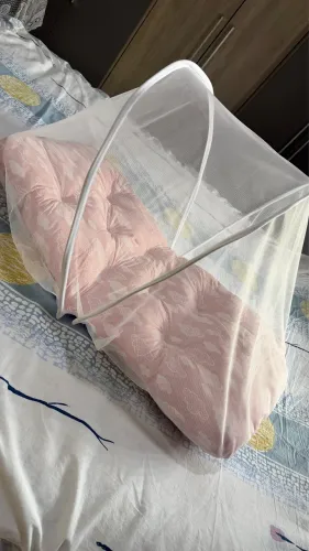 Ninho para bebê com mosquiteiro 