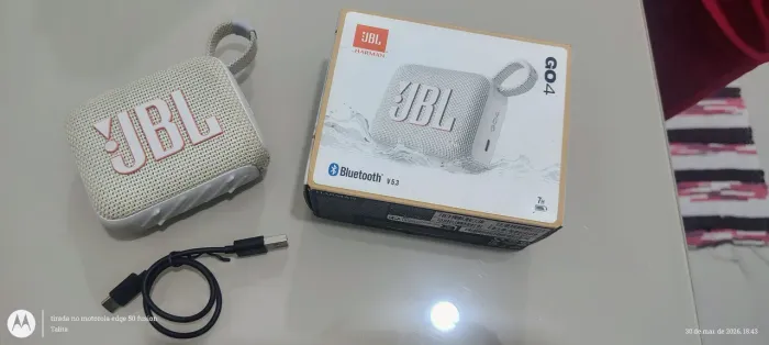 JBL go 4 branca