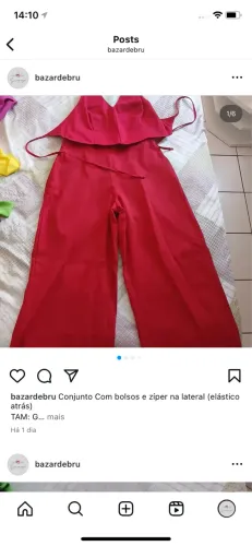 Conjunto vermelho G