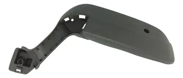 Puxador Porta Dianteira Esquerda Ford Fiesta Ka Courier Cinza
