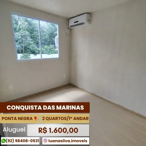 CONQUISTA DAS MARINAS - Imóvel para aluguel com 2 quartos em Ponta Negra - Manaus - AM
