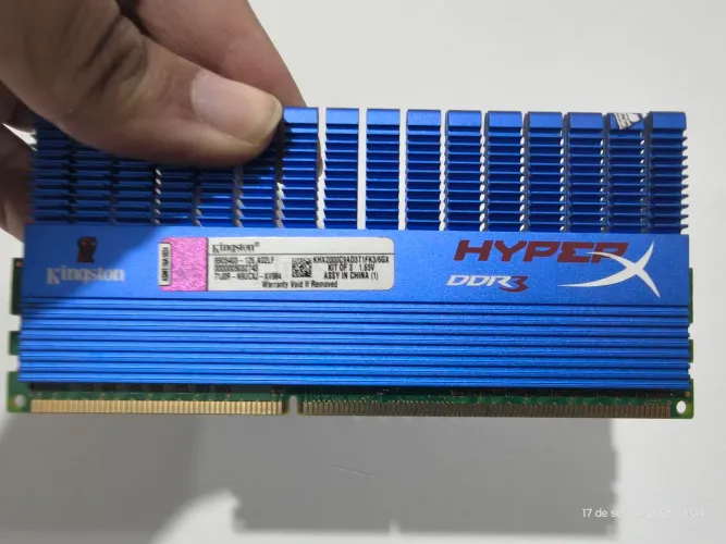 Memória RAM 8 GB Kingston hyper