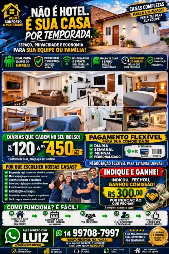 Casa mais barato que pousada e hotel 15 pessoas 