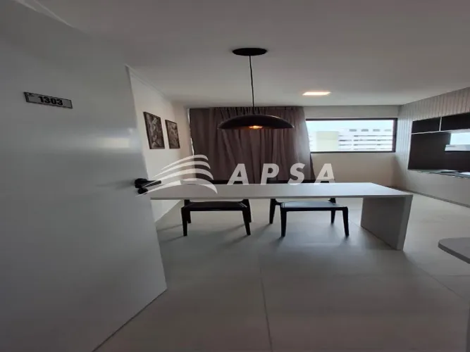EXCELENTE APARTAMENTO MOBILIADO FLAT PRONTO PARA MORAR, COM APROXIMADAMENTE 32 METROS QUAD