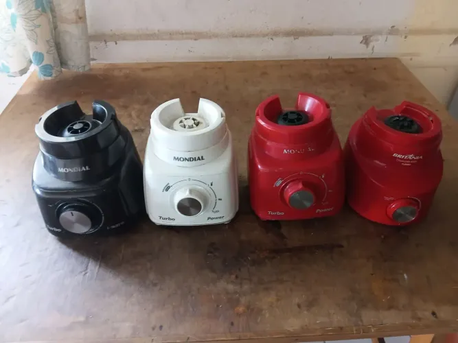 4 bases motor de liquidificador 