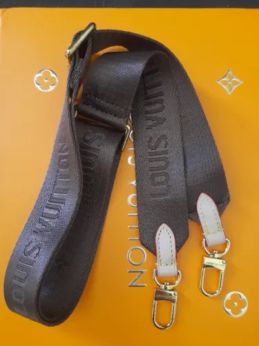 Alça marron para bolsa Louis Vitton