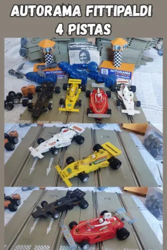 Autorama Fittipaldi Interlagos - Raridade - Completo - Serie Alta Rotação - 1972
