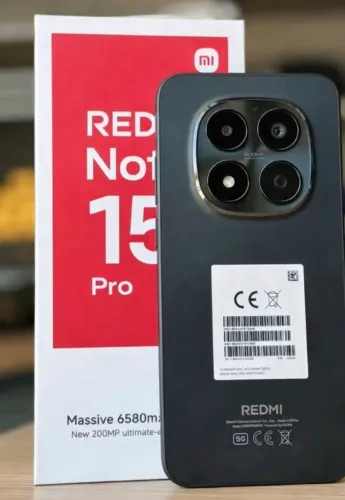 Telefone Lançamento - Redmi 15 Note Pro 4G - 256gb/8 - preto  Bateria boa e Durável 