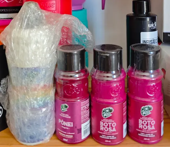 Tinta para cabelo vermelha 