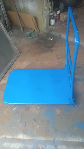 Carrinho de carga alca dobravel