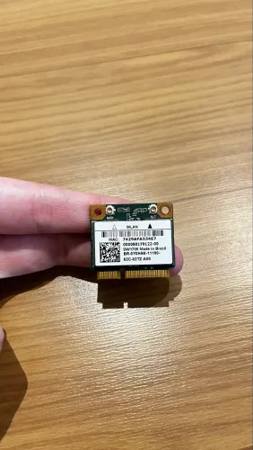 Placa Wifi + Bluetooth Dell Wireless DW1705 (Mini PCIe Half Size)