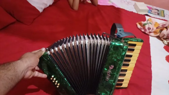 Vende-se sanfona 8 baixos.