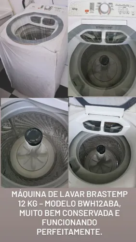 Máquina de Lavar Brastemp 12Kg