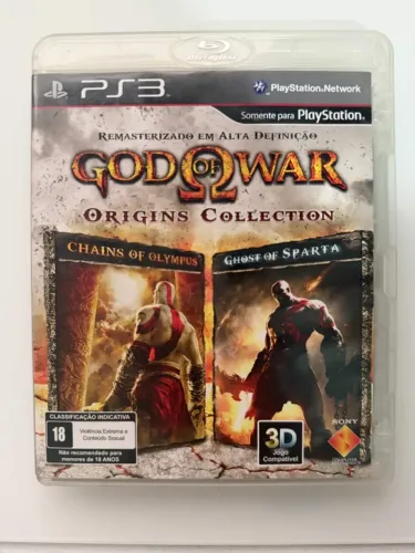 jogo god of war origins collection ps3