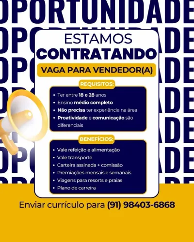 Vaga de emprego