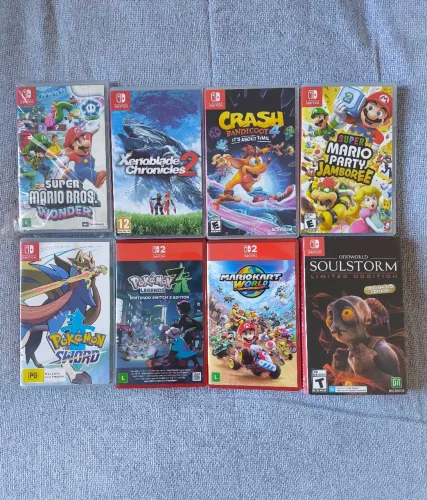 Jogos Nintendo Switch e Switch 2 Faço envio Leia o anuncio