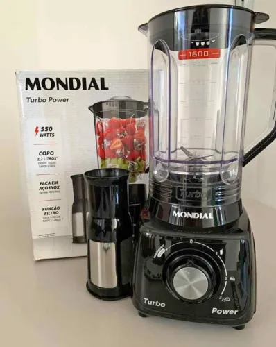 Liquidificador Mondial turbo 