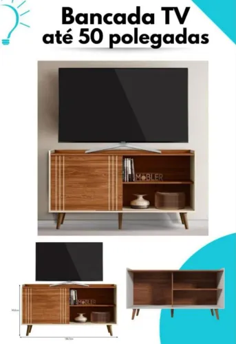 Mega oferta do Dia!!Rack até Tv 50 polegadas!!