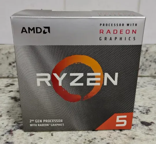 Processador Ryzen 5 3400g com Cooler e Caixa