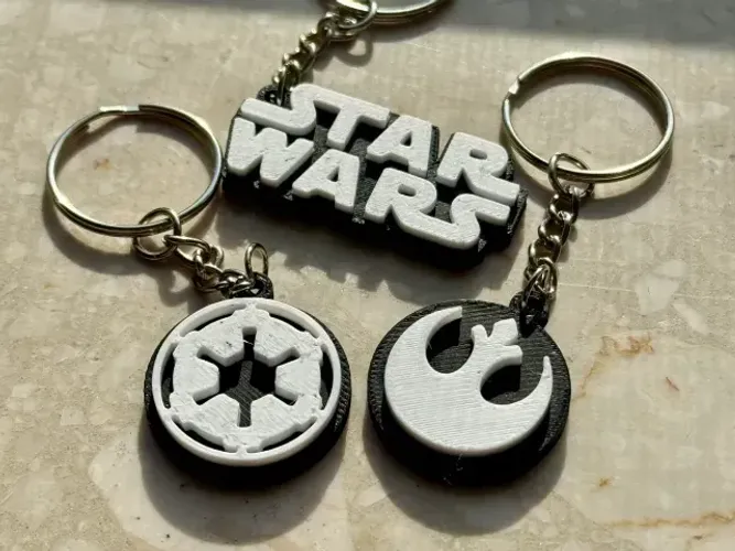 Kit de chaveiros - Star Wars