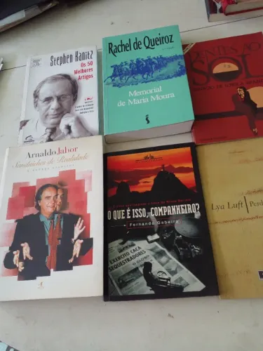 Livros literatura, romance autores brasileiros