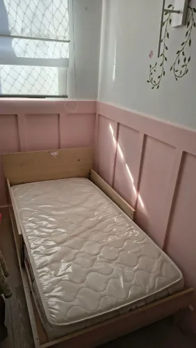 Cama infantil de 1 a 5 anos com colchão incluso 