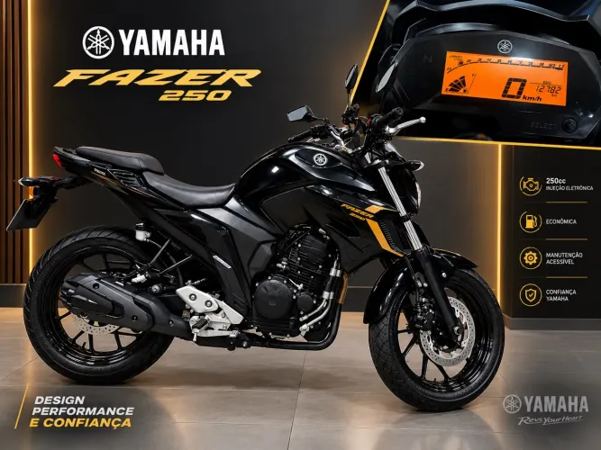 ? Yamaha faz 250 12.000 km novíssima? vendo ou troco