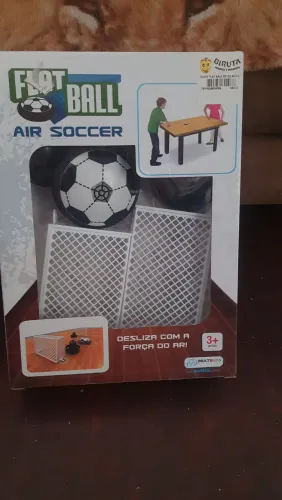 Jogo Flat Ball Air Soccer Multikids - Futebol de Mesa (Completo)