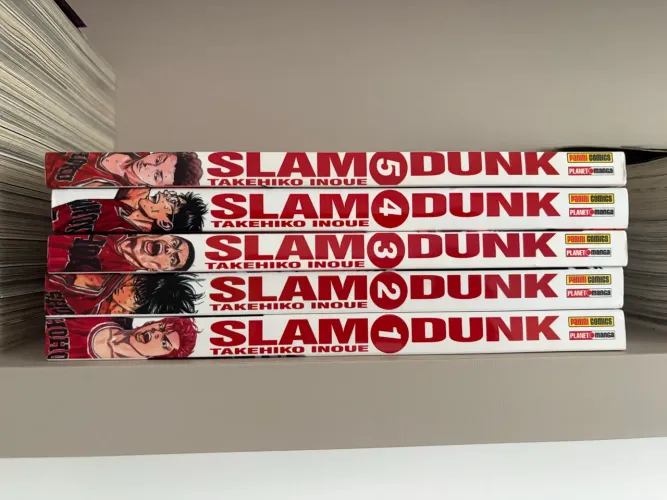 Vendo mangá Slam dunk 1 ao 5
