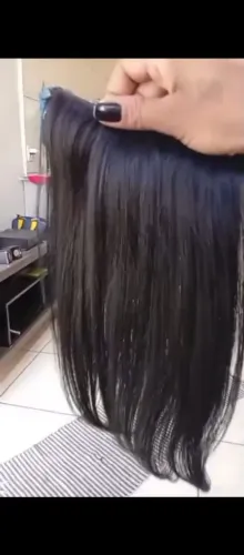 Vendo 1 tela de cabelo humano,ideal para preencher