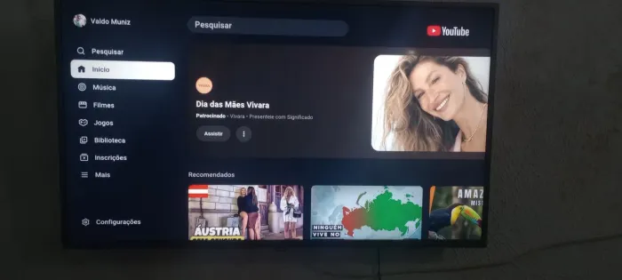 Vendo uma tv smart 50 polegadas, marca fhilipes
