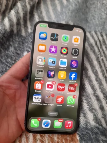Iphone 12 pro 128 gb novo, vendo ou troco com volta.