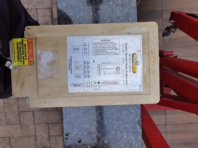 Inversor Touch Screen 2,0cv (1,5kW) da Rotoplast,