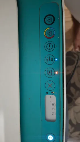 :<br>? Impressora HP - Funcionando | Apenas sem cartucho