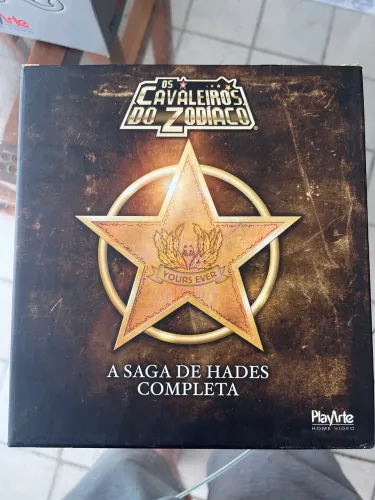 DVD box cavaleiros zodíaco saga Hades