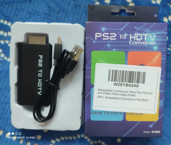 Adaptador pra HDMI pra PS3/PS2