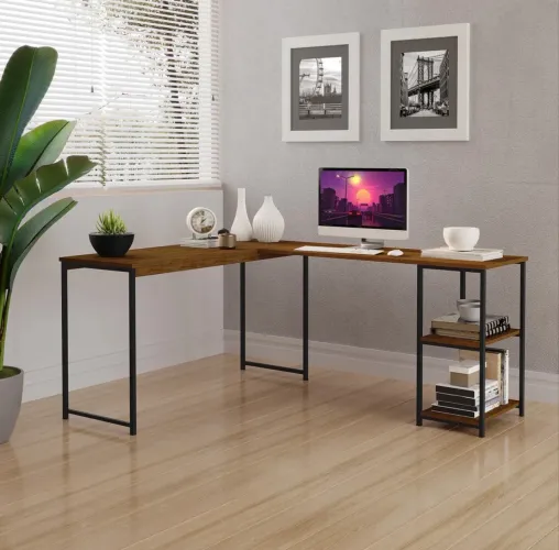 mesa escrivaninha em L /setup gamer