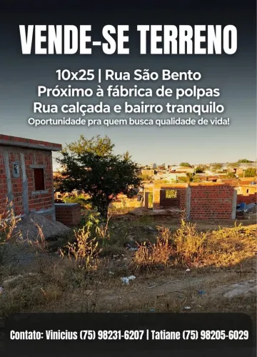 Terreno 10x25