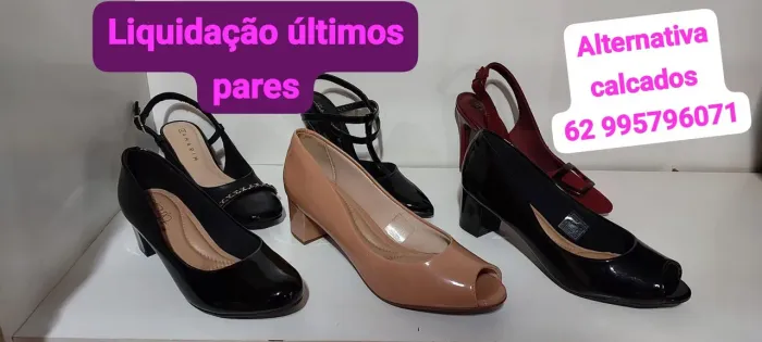 liquidação de sapatos últimos pares beira rio e ramarim 34/35/36/37/38/39/40