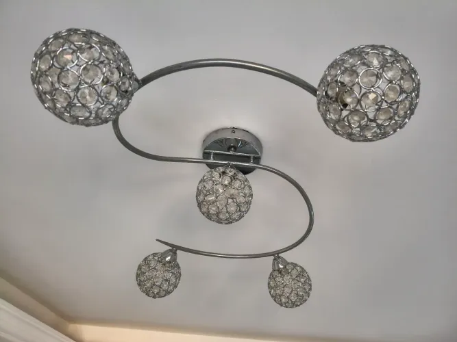 Lustre com Cristais