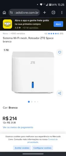 2 EXTENSORES WIFI MESH/ aceito troca