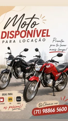 MOTO PARA ALUGAR HONDA CG 160 START