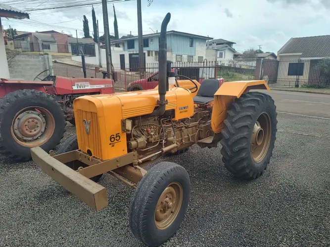 Trator valmet 65 direção hidráulica