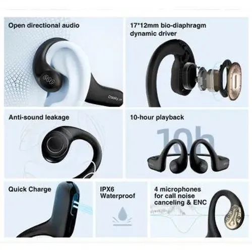 FONE DE OUVIDOS MARCA QCY EM PERFEITO ESTADO!! IMPERDÍVEL