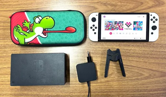 NINTENDO SWITCH OLED + JOGOS